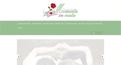 Desktop Screenshot of momenteinviata.ro